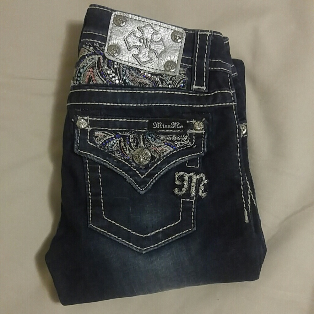 Girls Miss Me SkinnyJeans